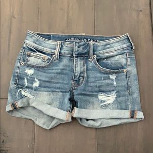 american eagle jean shorts